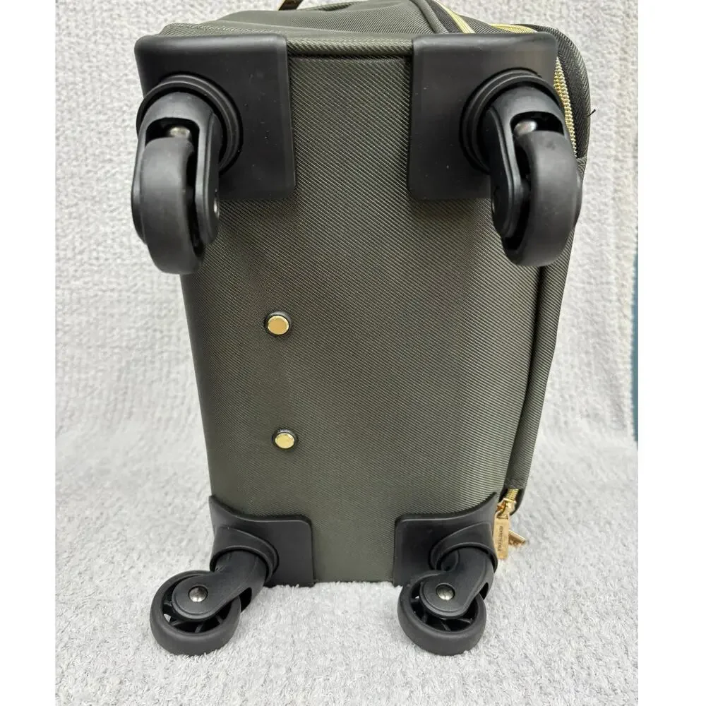 NWT Kenneth Cole Reaction Green Ambrose Underseater Carryon Suitcase #74895